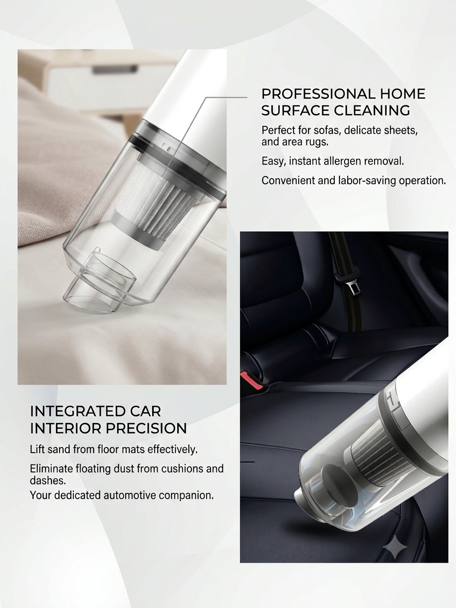 Portable Cordless Handheld Vacuum Cleaner